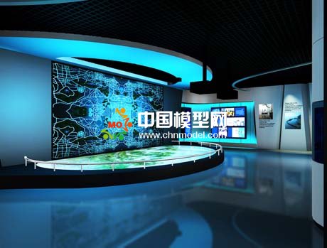 電子沙盤廣泛應(yīng)用與多類別的科技展示廳，效果突出