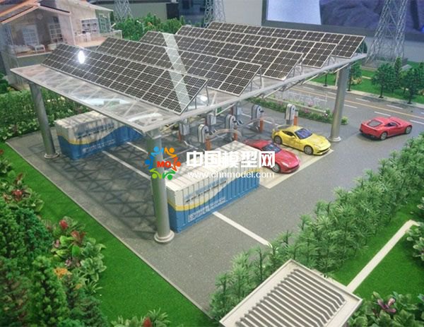 光伏發(fā)電模型，光伏電站模型