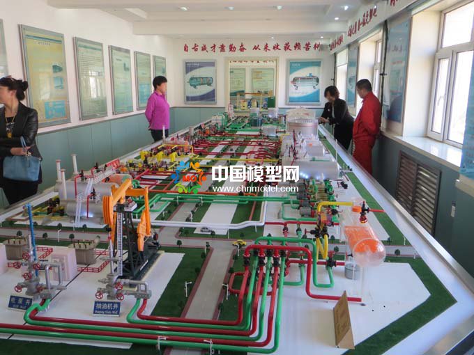石油工程模型，油氣儲運系列教學(xué)實訓(xùn)展覽模型