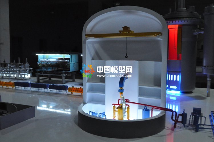 核電物理研究沙盤模型，核電站結(jié)構(gòu)模型