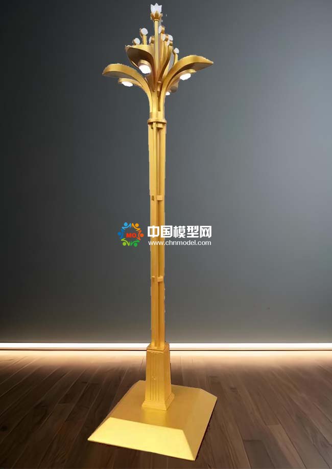 路燈模型高桿燈模型球場(chǎng)燈模型智慧合桿路燈