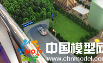 中韻物流園沙盤模型，物流園動(dòng)態(tài)演示沙盤模型