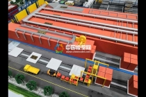 窯廠沙盤模型，磚廠沙盤模型