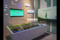 風(fēng)能供電，太陽能供電供熱沙盤模型
