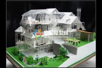 建筑模型工藝復(fù)雜，根據(jù)不同用途選定方案