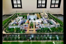 安康中學(xué)新、老校區(qū)建設(shè)沙盤模型建成